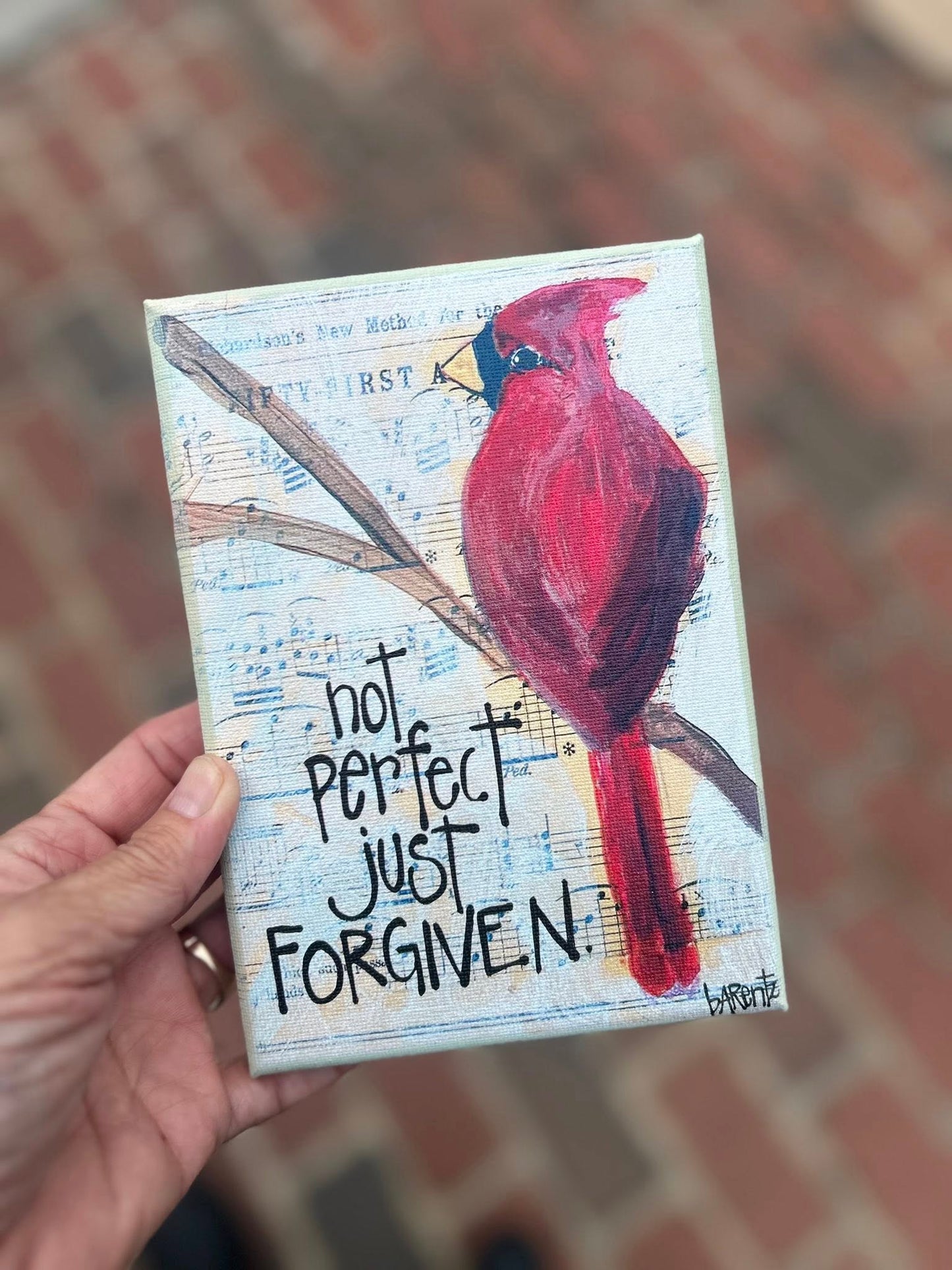 Not Perfect Just Forgiven
